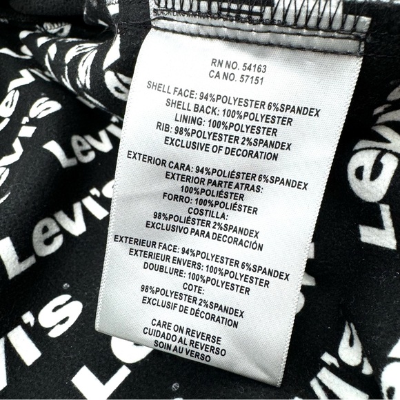 LEVIS Hooded Softshell Full Zip Bomber Jacket - Picture 14 of 15